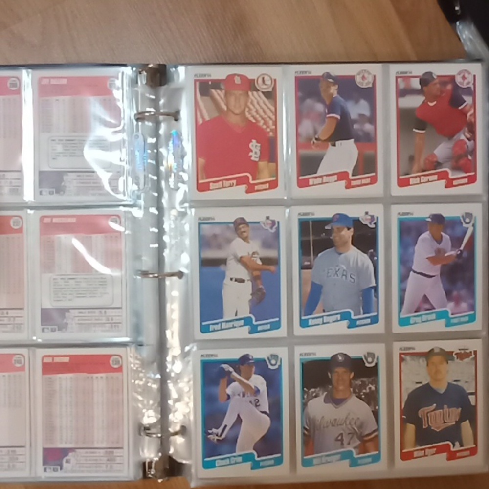 Baseball cards